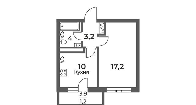 квартира р-н Центральный дом 4 фото