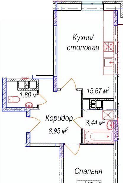 квартира г Клин ул Клинская 30 фото 1