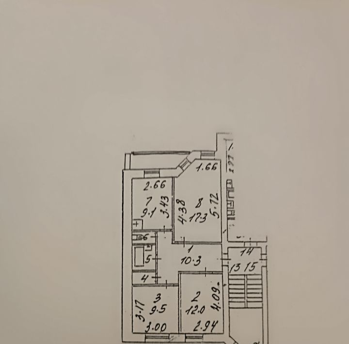 квартира г Солнечногорск р-н мкр Рекинцо-2 фото 10