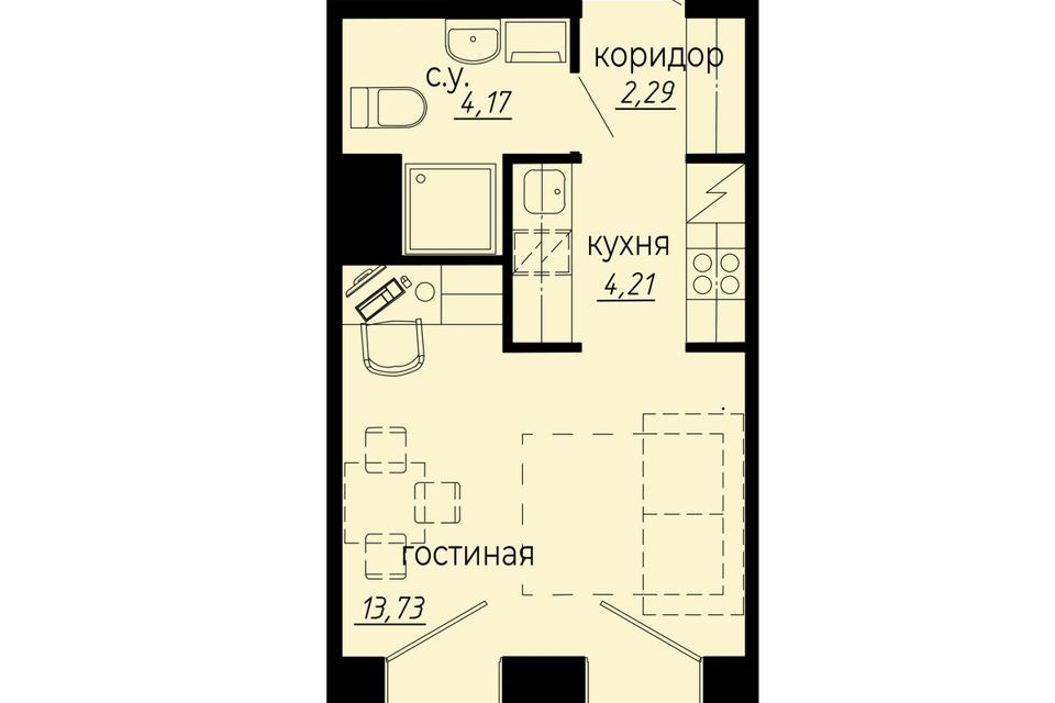 квартира г Санкт-Петербург ул Курчатова 9 Выборгский район фото 1