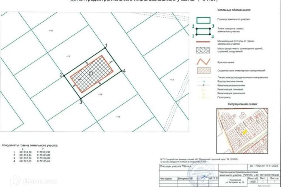 земля г Пионерский ул Янтарная Пионерский городской округ фото 8