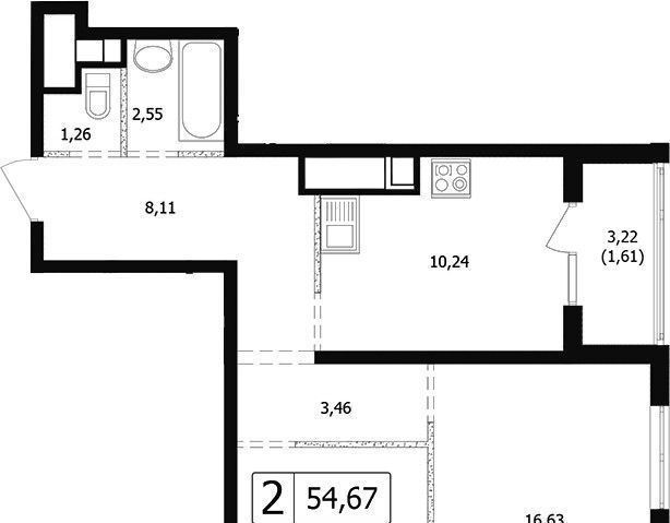 квартира г Краснодар р-н Карасунский ул Автолюбителей 1д/4 фото 1