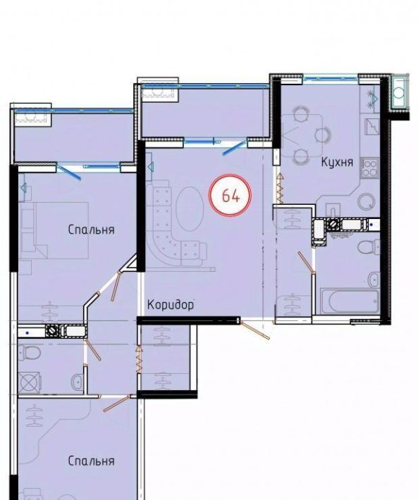 квартира р-н Темрюкский г Темрюк ул Обороны 2/2 фото 1