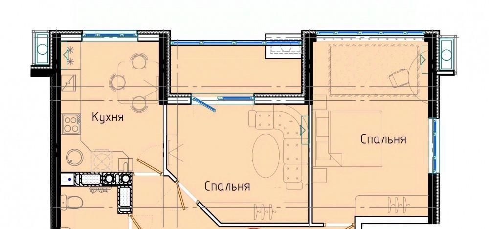 квартира р-н Темрюкский г Темрюк ул Обороны 2/2 фото 1