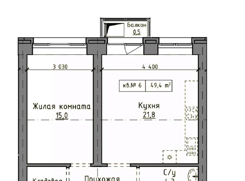 квартира г Барнаул р-н Центральный ул Интернациональная 81 фото 1