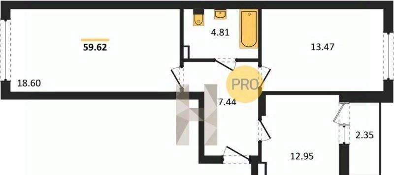 квартира г Калининград р-н Московский ул Батальная 65а фото 3