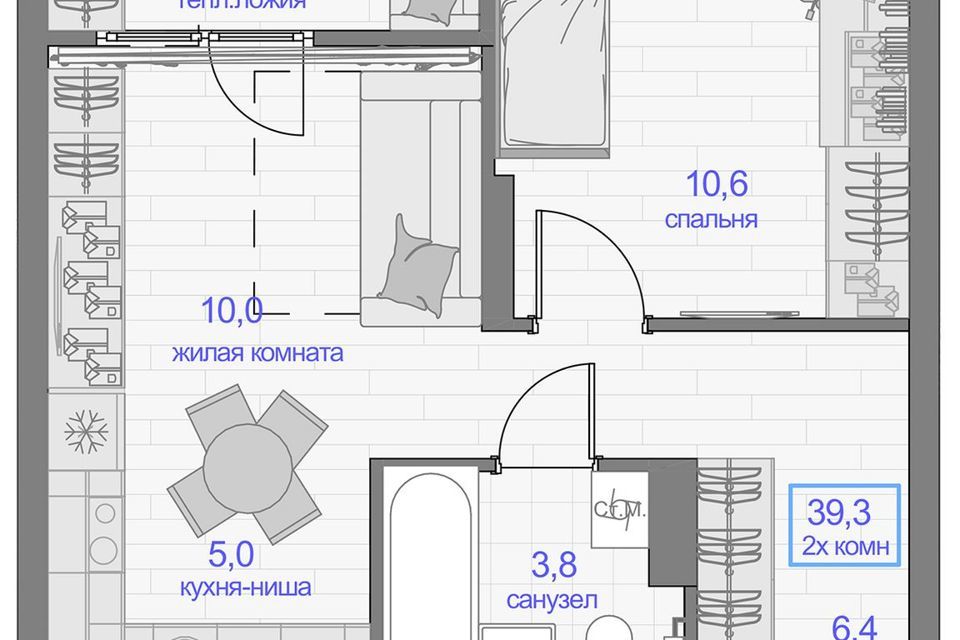 квартира г Красноярск ул Кутузова городской округ Красноярск фото 1