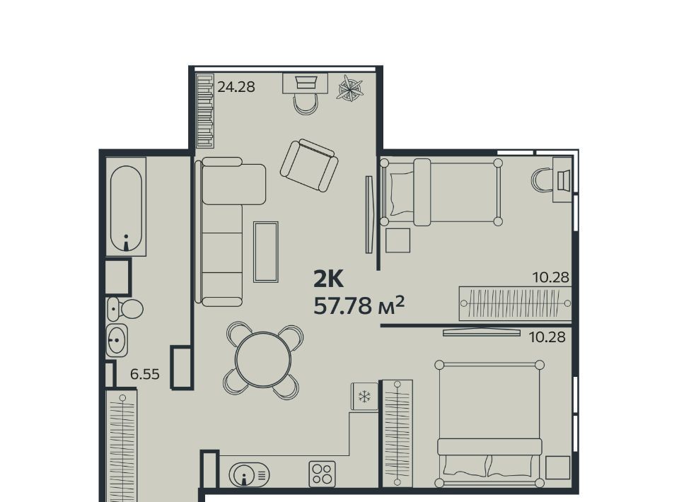 квартира г Выборг р-н Центральный ул Малая Каменная 10к/4 фото 1