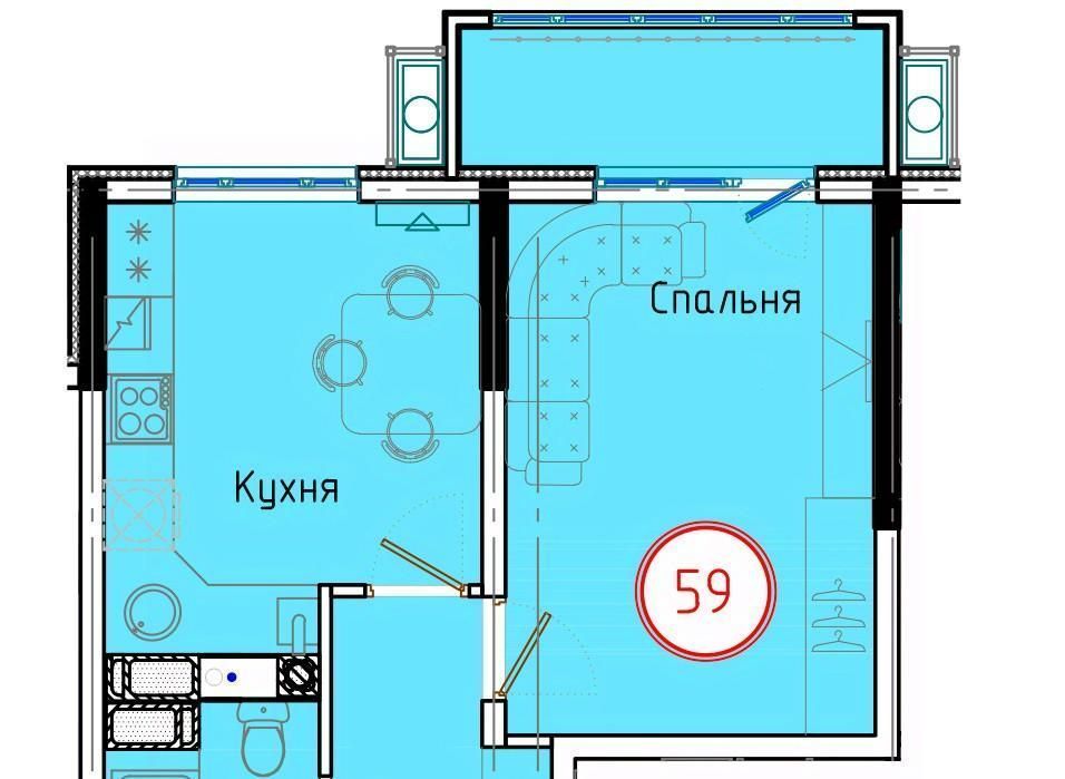 квартира р-н Темрюкский г Темрюк ЖК Морской фото 1