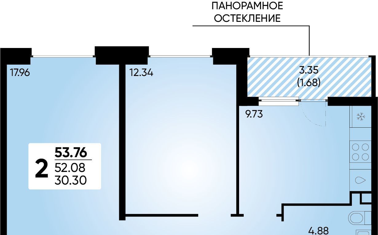 квартира г Краснодар р-н Прикубанский ул Наставников фото 1