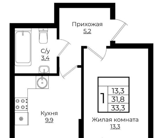 р-н Прикубанский ЖК «Европа-Сити» фото