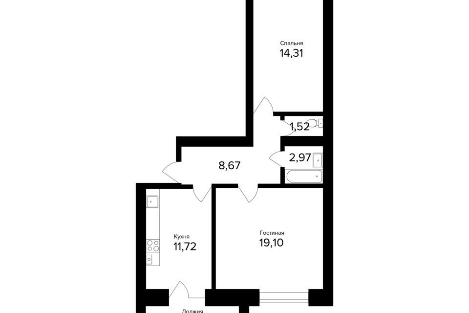 квартира г Ярославль ул Александра Додонова 2к/7 Ярославский район фото 1