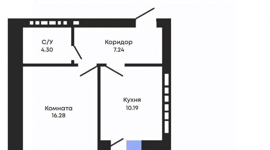 квартира г Воронеж р-н Советский ул Курчатова 26б фото 1