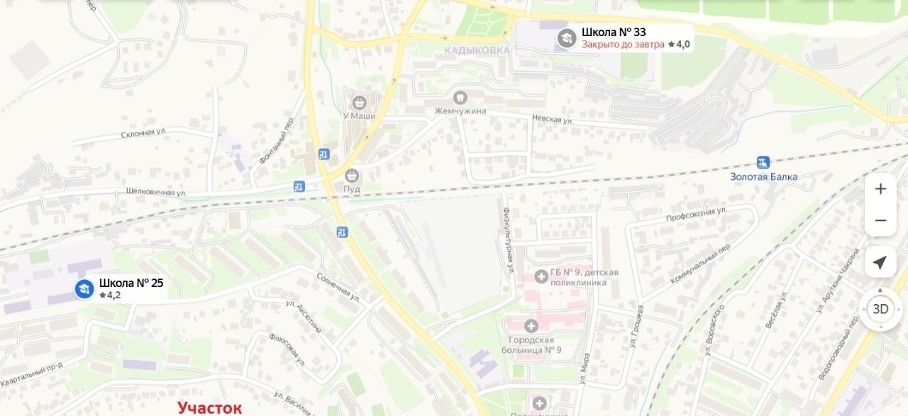 земля г Севастополь р-н Балаклавский ул Жукова Василия Се<текст-удален>оль фото 3