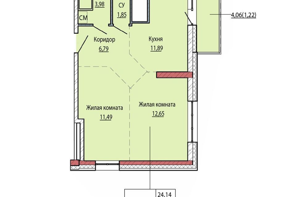 квартира г Хабаровск ул Карла Маркса 144а/4 городской округ Хабаровск фото 1