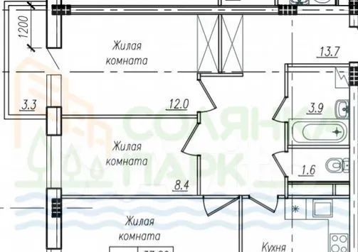 квартира г Курск р-н Сеймский ул Энгельса фото 14