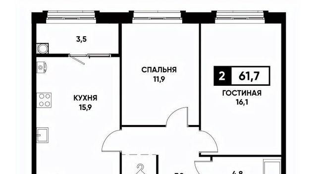 р-н Промышленный ул Николая Голодникова 7к/1 фото