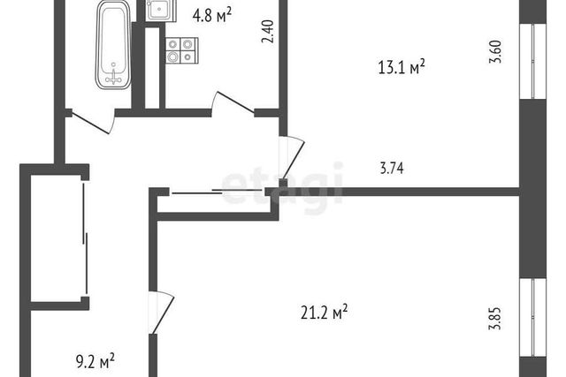 квартира дом 355 Омский район фото