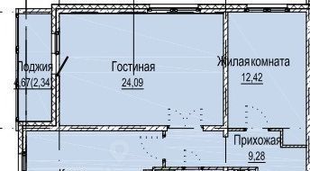 квартира г Нижний Новгород р-н Новый Буревестник Лесной городок Город жилой комплекс фото 2