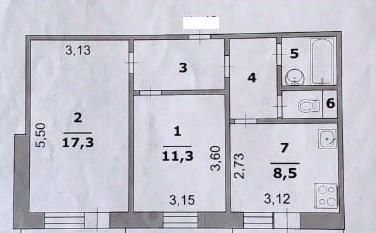 квартира г Белгород Западный ул Конева 4 фото 18