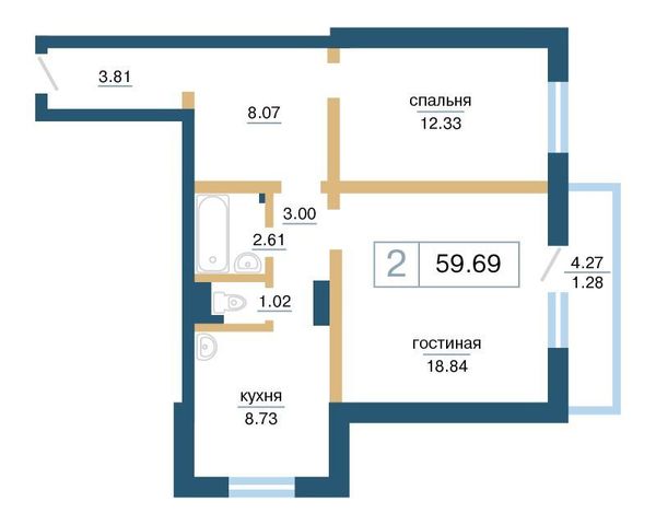 квартира дом 6 городской округ Красноярск фото