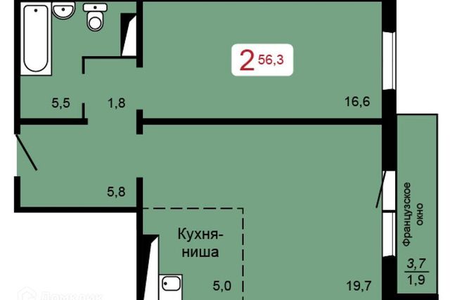 ул Кутузова 1с/196 городской округ Красноярск фото