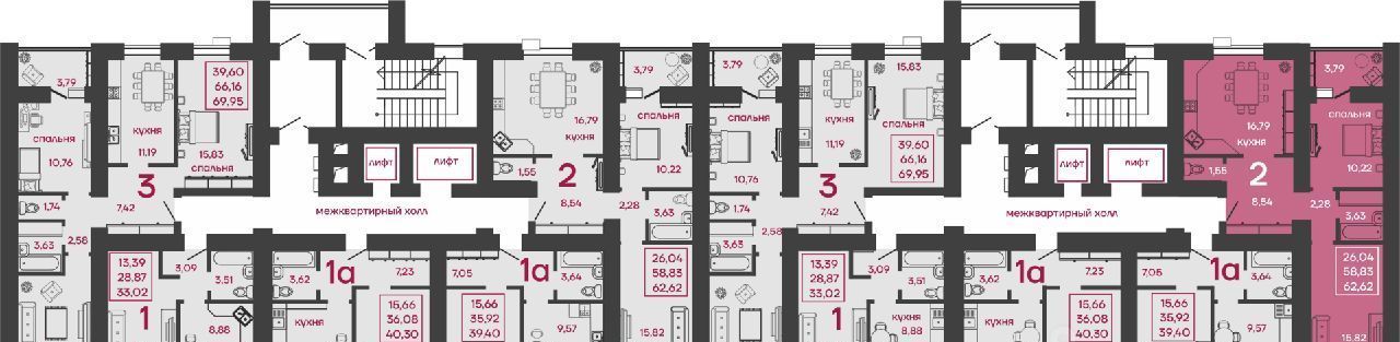 квартира г Пенза р-н Октябрьский ул Леонова с 4 фото 2