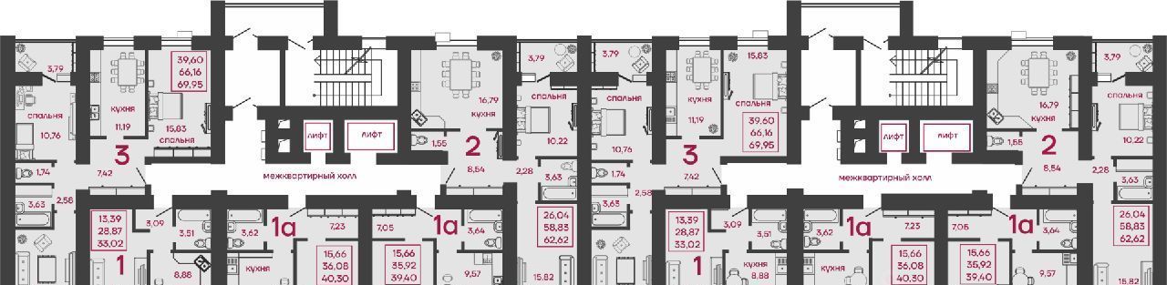 квартира г Пенза р-н Октябрьский ул Леонова с 4 фото 3