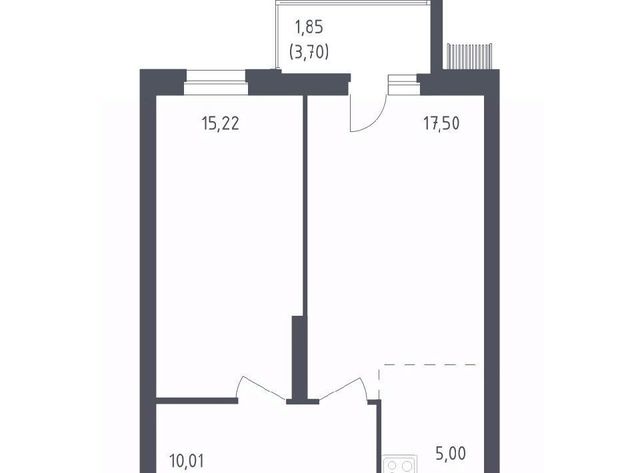 2-й кв-л, Томилино, 1к 2 фото