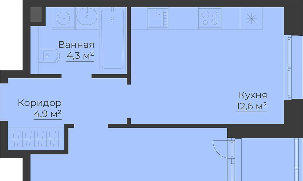 квартира р-н Рыбинский г Рыбинск Западный п р, Малиновский Квартал жилой комплекс фото 1