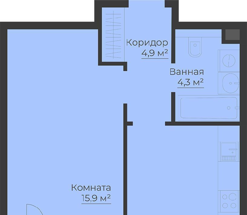 квартира р-н Рыбинский г Рыбинск Западный п р, Малиновский Квартал жилой комплекс фото 1