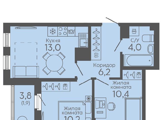 Ботаническая микрорайон Новокольцовский Новокольцовский жилой комплекс, 6 фото