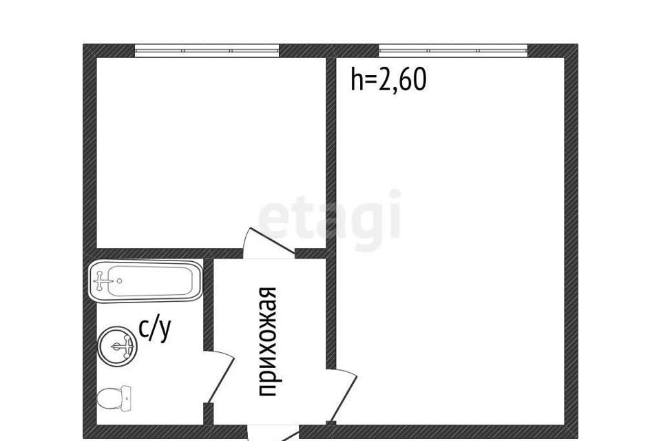 квартира г Сургут ул Федорова 67 Сургутский район фото 1