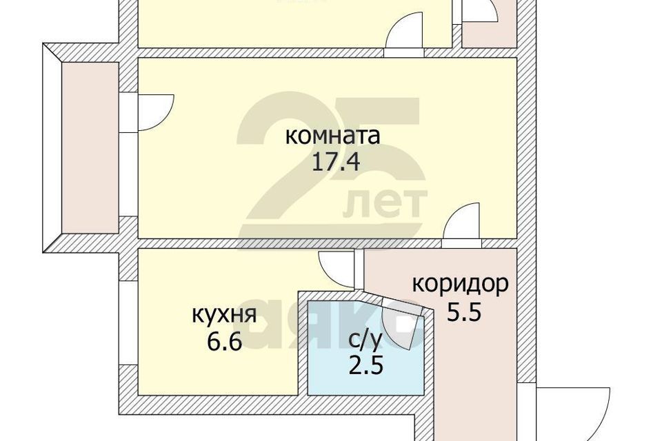 квартира г Краснодар ул Офицерская 45 муниципальное образование Краснодар фото 9