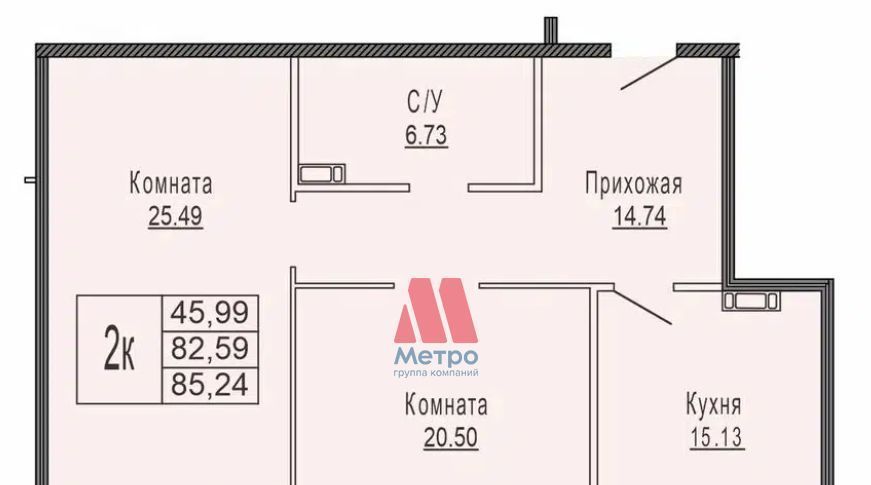 квартира г Ярославль р-н Кировский ЖК Ривьера парк фото 5