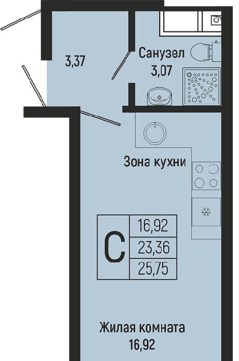 квартира р-н Туапсинский с Ольгинка тер. ГСК Сигнал фото 1