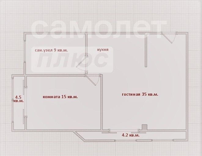 квартира г Геленджик ул Крымская 22к/22 фото 27