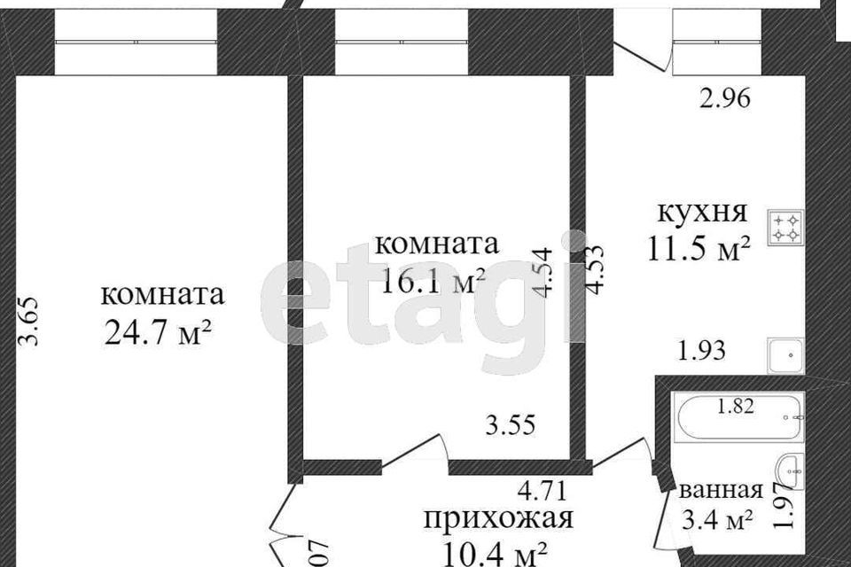 квартира г Благовещенск ул Кантемирова 23 городской округ Благовещенск фото 8