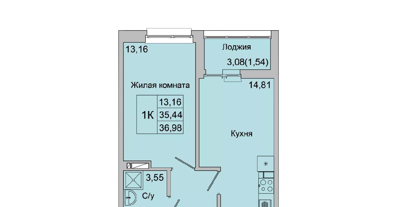 квартира г Батайск ул Булгакова 11 фото 1