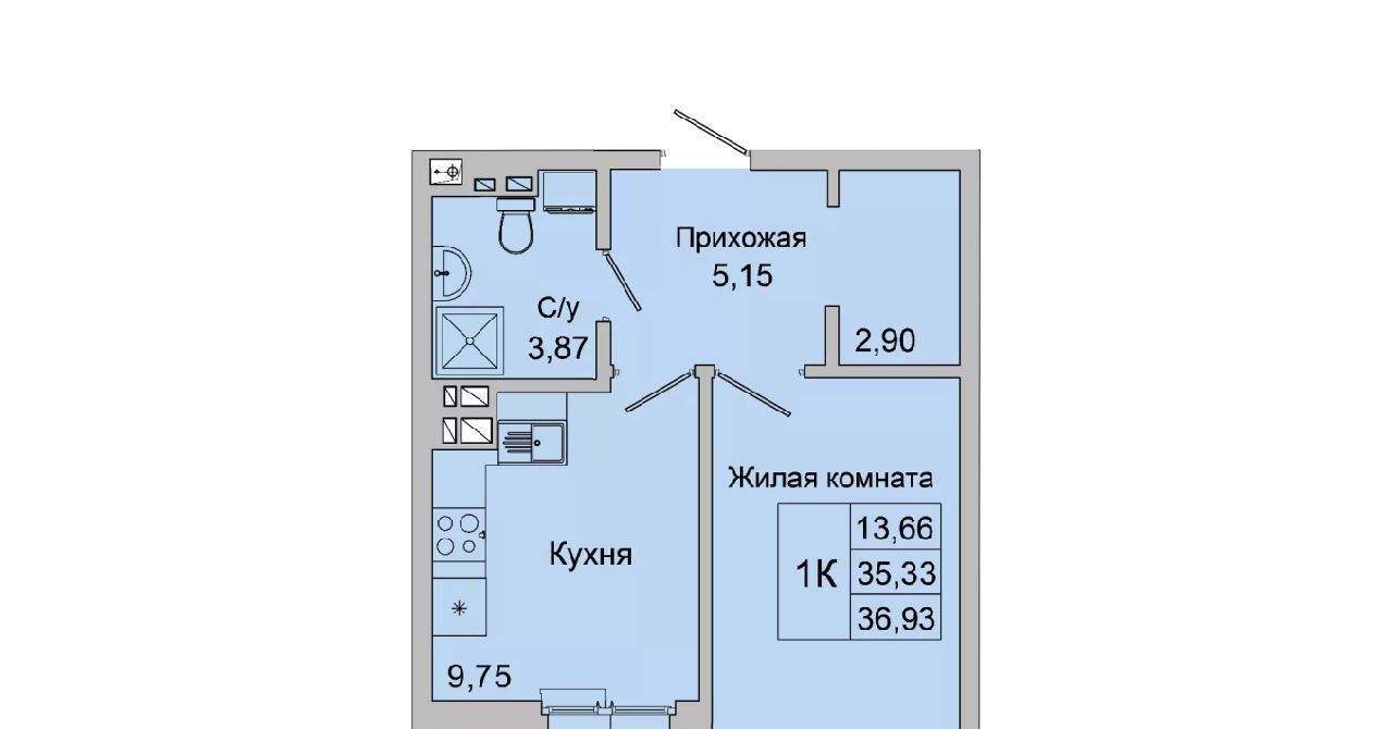 квартира г Батайск ул Булгакова 11 фото 3