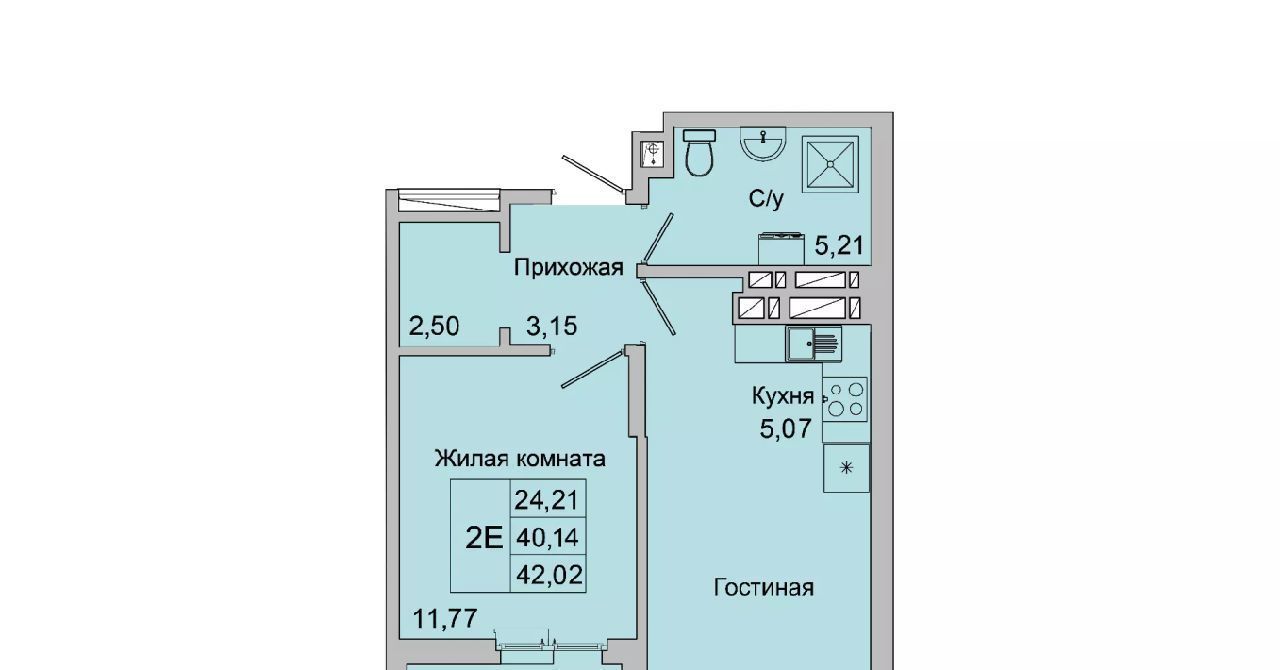 квартира г Батайск ул Булгакова 11 фото 2