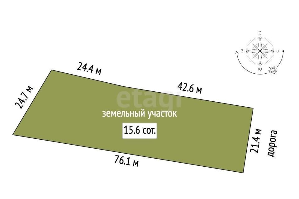 земля г Саранск городской округ Саранск, исторический район Посоп фото 8