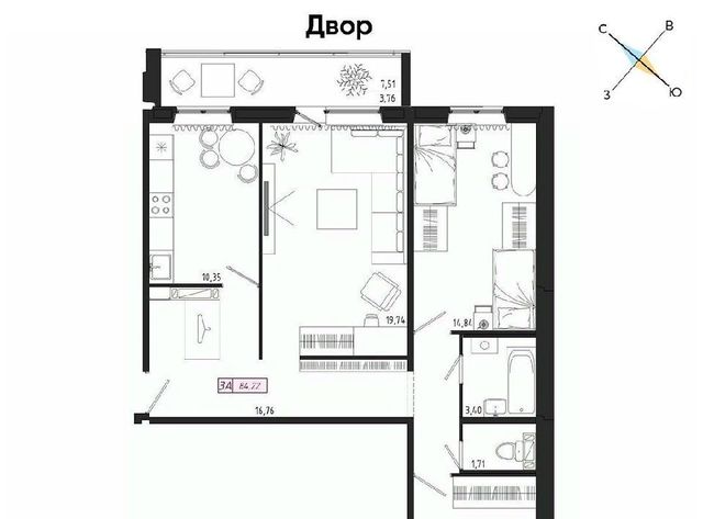 р-н Октябрьский тракт Иркутский 185б фото