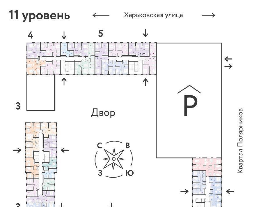 квартира г Тюмень р-н Ленинский ул Харьковская 72а фото 2