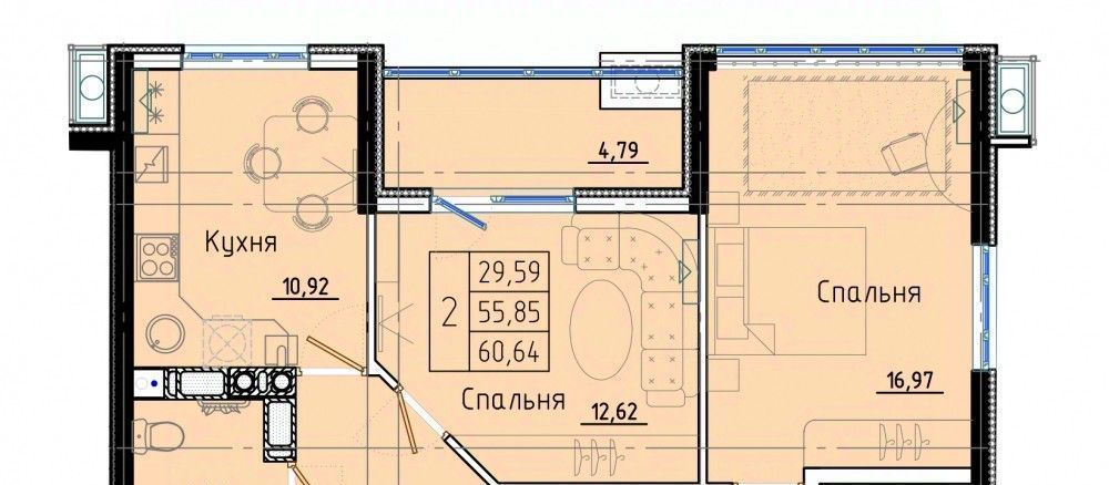 квартира р-н Темрюкский г Темрюк ул Обороны 2/2 фото 1