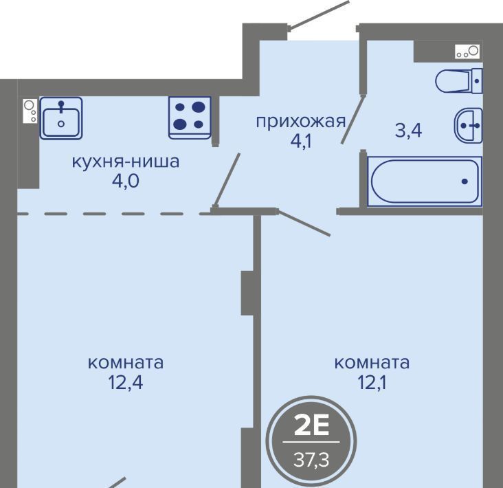 квартира г Пермь р-н Индустриальный ш Космонавтов 309ак/1 фото 1