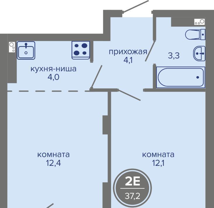квартира г Пермь р-н Индустриальный ш Космонавтов 309ак/1 фото 1