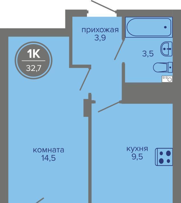 квартира г Пермь р-н Индустриальный ш Космонавтов 309а фото 1