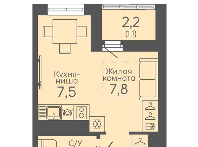 Ботаническая микрорайон Новокольцовский Новокольцовский жилой комплекс, 6 фото