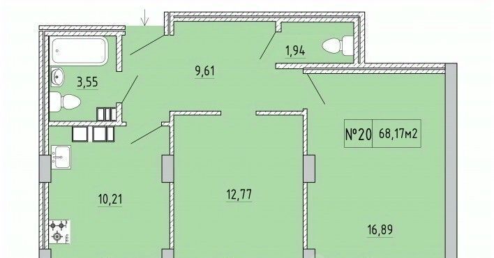 квартира г Феодосия ул Грина 43 фото 1